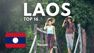 2024 Laos Travel 16 Must Visit Places [upl. by Odysseus]