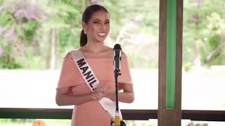 Miss Manila preliminary interview Miss universe philippines 2020 [upl. by Yarg]