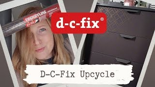 DCFIX IKEA CHEST OF DRAWERS UPCYCLE  IKEA HACK  BUDGET MAKEOVER  CREATE YOUR WORLD [upl. by Yecaj]