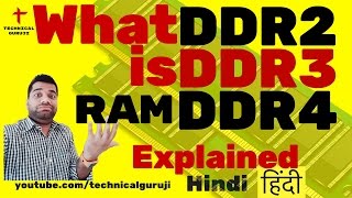 Hindi DDR2 Vs DDR3 Vs DDR4 RAM Explained in Detail [upl. by Durham]