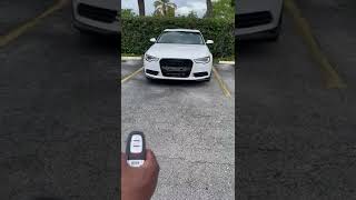 Audi A6 remote start key UK [upl. by Giorgio]