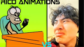 Rico Animations Vs Original71 [upl. by Notnil303]