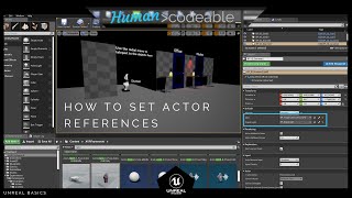 UE4 creating actor references  Blueprint communication 4 different approaches inside of Unreal [upl. by Nayrbo]