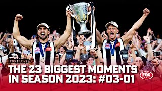 The AFLs BIGGEST 23 Moments in 2023 03  01 I Fox Footy [upl. by Elag]