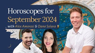 Sun amp Rising Sign Horoscopes for September 2024 [upl. by Eerrehs]