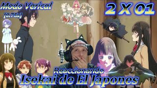 Reaccionando  Isekai de El Japones  Temp 02  Cap 01   Vel 075x  Vertical  Latino [upl. by Weksler]