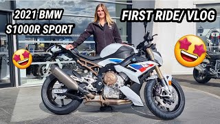 2021 BMW S1000R Sport Review  First ride on the new M Package 😎 [upl. by Nnayt948]