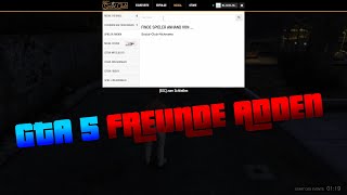 GTA 5 Online So könnt ihr FREUNDE ADDEN Social Club [upl. by Gratianna]