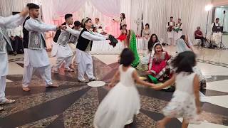 New mast Afghan Pashto dance by Hewad Group to Taher Shubab and Farzana Naz Song in Germany Wedding [upl. by Chapnick]