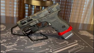 GLOCK 19 UPDATE  HOW TO INSTALL A AFTERMARKET SLIDE ZAFFIRI PRECISION  MIKE lives LIFE [upl. by Nuhs]