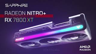 SAPPHIRE NITRO AMD Radeon RX 7800 XT [upl. by Seve614]