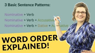 German Word Order amp Sentence Structure  German with Laura [upl. by Ityak560]