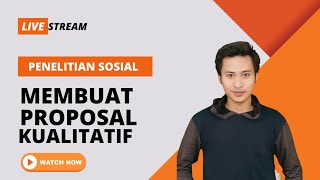 Sistematika Penulisan Proposal Penelitian Kualitatif  PEDOMAN [upl. by Nevyar637]