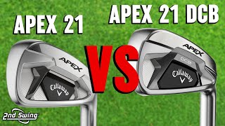 Callaway Apex 21 Irons Review amp Comparison  Apex 21 vs Apex 21 DCB [upl. by Lasser]