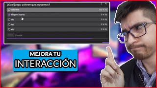 Cómo hacer encuestas en twitch [upl. by Fuller140]