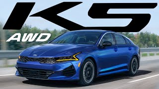 The 2021 Kia K5 GTLine is a Fantastic AWD Sedan [upl. by Lemaceon719]