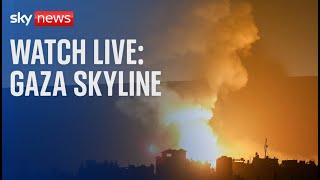 Watch live The Gaza Skyline [upl. by Snebur]