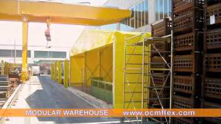 Temporary Warehousing Industrial Tents  Fixed  Retractable Freestanding Warehouses [upl. by Shirley]