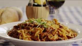 Chicken and Sausage with Bowties  Pasta Recipe  Allrecipescom [upl. by Yrrol]