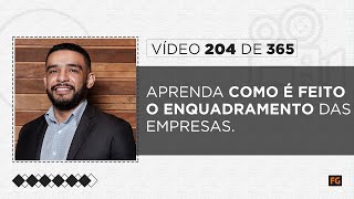 Aprenda como é feito o enquadramento das empresas [upl. by Lesser534]