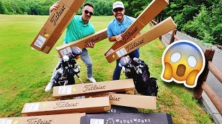 MASSIVE Titleist Full Bag Unboxing [upl. by Aihsirt]