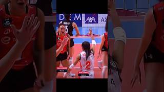 Beşiktaş vs Eczacıbaşı Dynavit 46 saniyelik ralli 🔥  Volleyball Rally [upl. by Idorb]