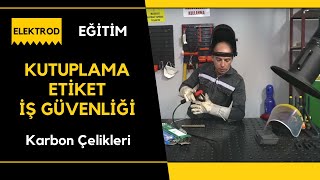 Kaynak Nasıl Yapılır Örtülü Elektrod1 Kutuplama Etiket İş Güvenliği [upl. by Chin755]