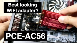 Asus PCEAC56  Unboxing and review  the best looking WIFI PCIE adapter [upl. by Franklin]