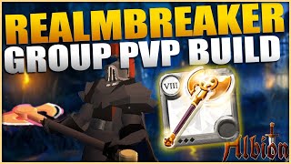 DOMINATE FIGHTS Best Realmbreaker Build Albion Online [upl. by Ativahs]