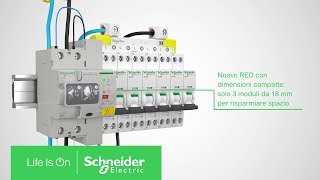 Interruttori differenziali a riarmo automatico RED  Schneider Electric Italia [upl. by Samanthia]