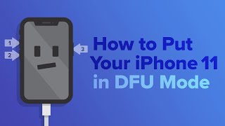 How To Put An iPhone 11 iPhone 11 Pro Or iPhone 11 Pro Max In DFU Mode [upl. by Asoral]