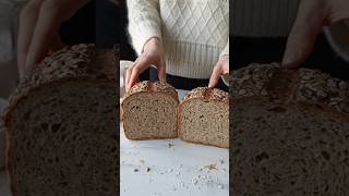 Delicious glutenfree seeded sandwich bread perfect for breakfast and all types of sandwiches 🤎 [upl. by Winni539]