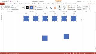 Aligning and Distrubuting Shapes in PowerPoint  Top Tips [upl. by Netfa]