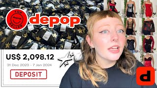 how to become TOP DEPOP SELLER in 2024 [upl. by Ardiedal]