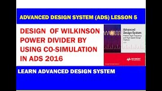 Co Simulation in ADS Keysight  Lesson 5 [upl. by Beniamino]