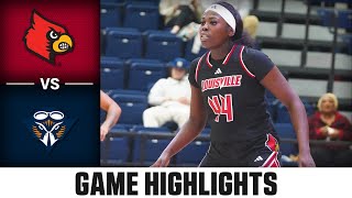 Louisville vs UT Martin Game Highlights  202445 ACC Womens Basketball [upl. by Aibsel596]