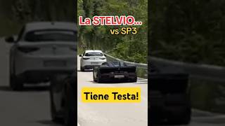 Alfa Romeo Stelvio vs Ferrari Daytona SP3 [upl. by Hagi85]