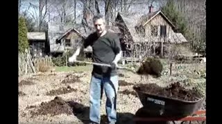 Compost Toilet Tips Adding Compost to A Garden [upl. by Artnoed547]