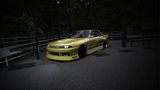 DRIFT IN HAYATO TOUGE R32 [upl. by Ettevi]