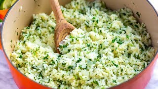 Perfect Cilantro Lime Rice Recipe [upl. by Myca]