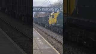 Class 70011 at Rugeley Town [upl. by Gennaro]