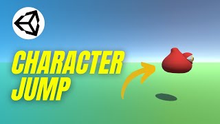 Making a Character Jump Unity Tutorial [upl. by Chapland339]