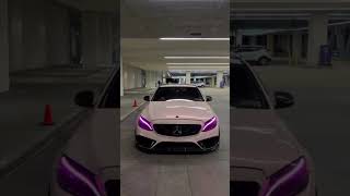 IS This The COOLEST C63S💖 Parking Light Setup mercedes [upl. by Tome]