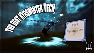 Frozen Javelin  Best Kyrswinter Build  Deepwoken [upl. by Nosac]