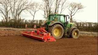 PowerHarrowing with John Deere [upl. by Suivatnad]