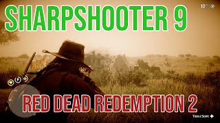 Red Dead Redemption 2  Sharpshooter 9 How To  Easy Method  Bonus Gold Nugget In a Tree [upl. by Airal532]