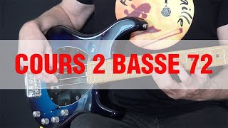 Cours 2 Basse n°72 [upl. by Hutchinson]