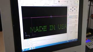 How to do engraving with 500 watt fiber laser cutter using cypcut [upl. by Nimesh]