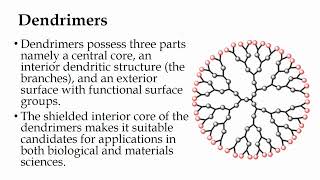 Dendrimers I Organic Nanomaterials [upl. by Nnyled]