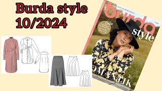 أجمل موديلات خريف ٢٠٢٤ من بوردا اكتوبر burda style 102024 [upl. by Terrijo622]